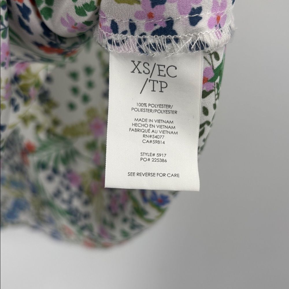 Cabi 5917 Floral Rotation Tank Spring Size XS - Picture 6 of 11